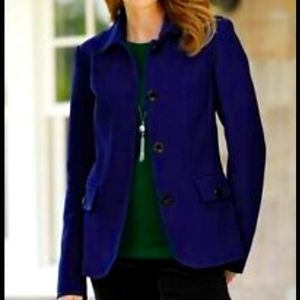 CHADWICKS OF BOSTON NAVY BLUE BLAZER